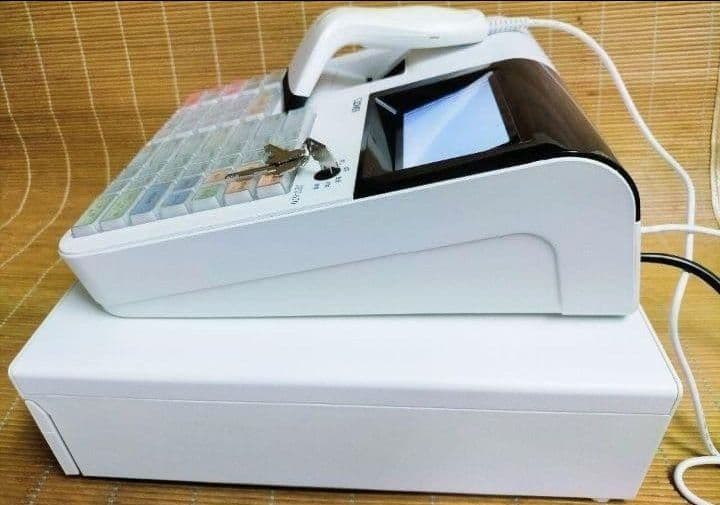 クローバーレジスター JET-670スキャナ付き　PC連携送料込　900700