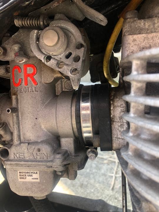 SR400 CRスペシャル　キャブ　38パイ