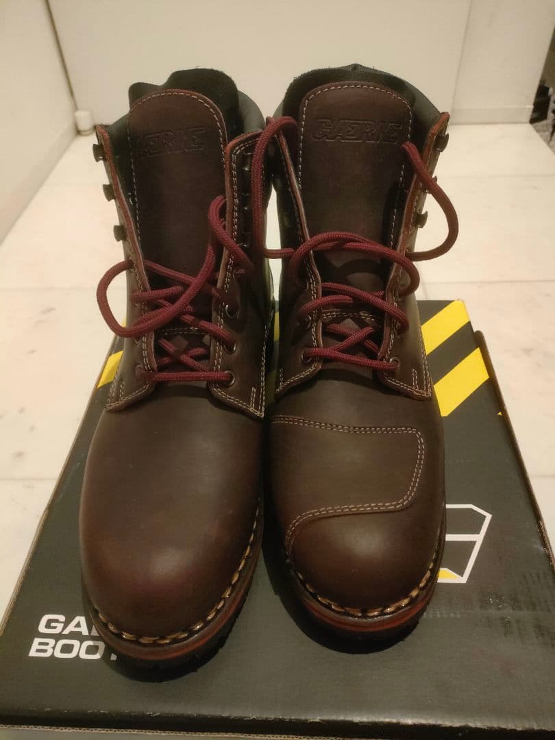 新品　ガエルネブーツ No.145 ワインレッド 28cm