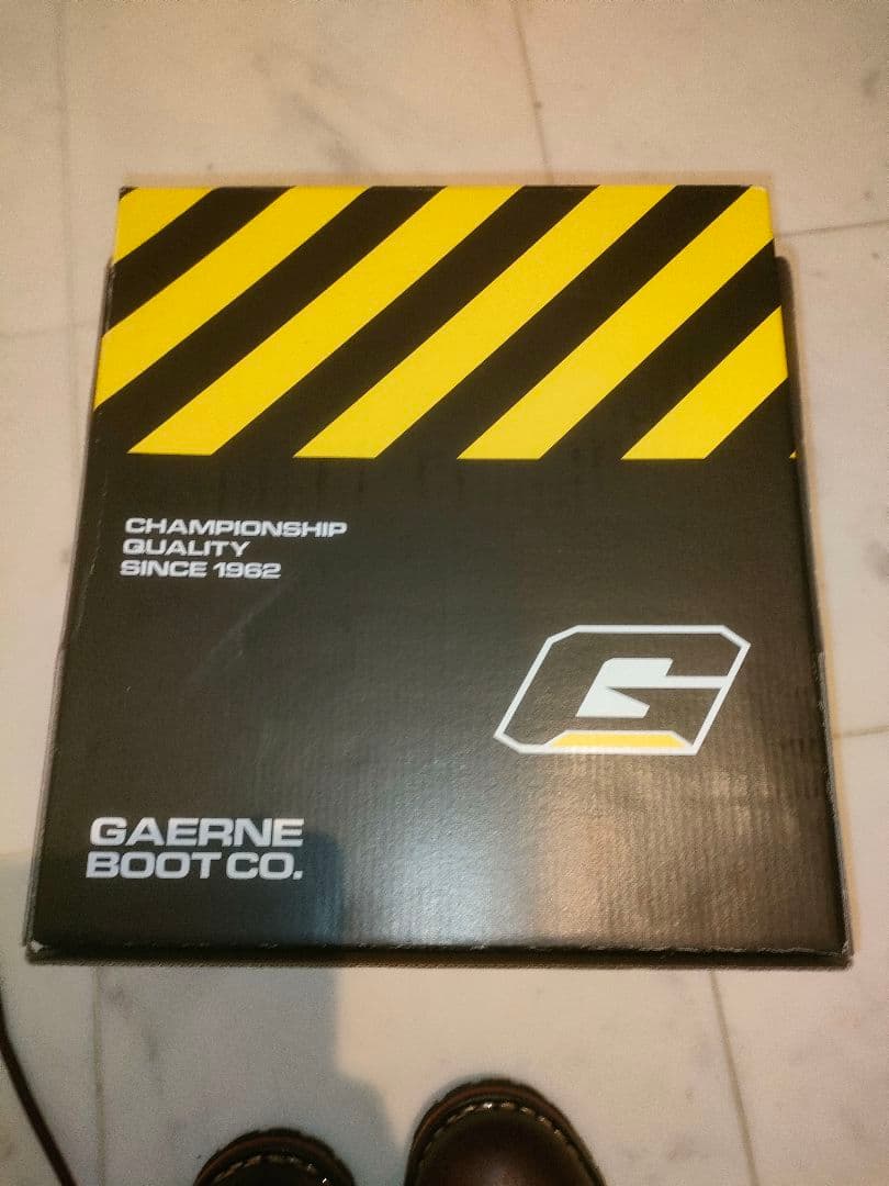 新品　ガエルネブーツ No.145 ワインレッド 28cm