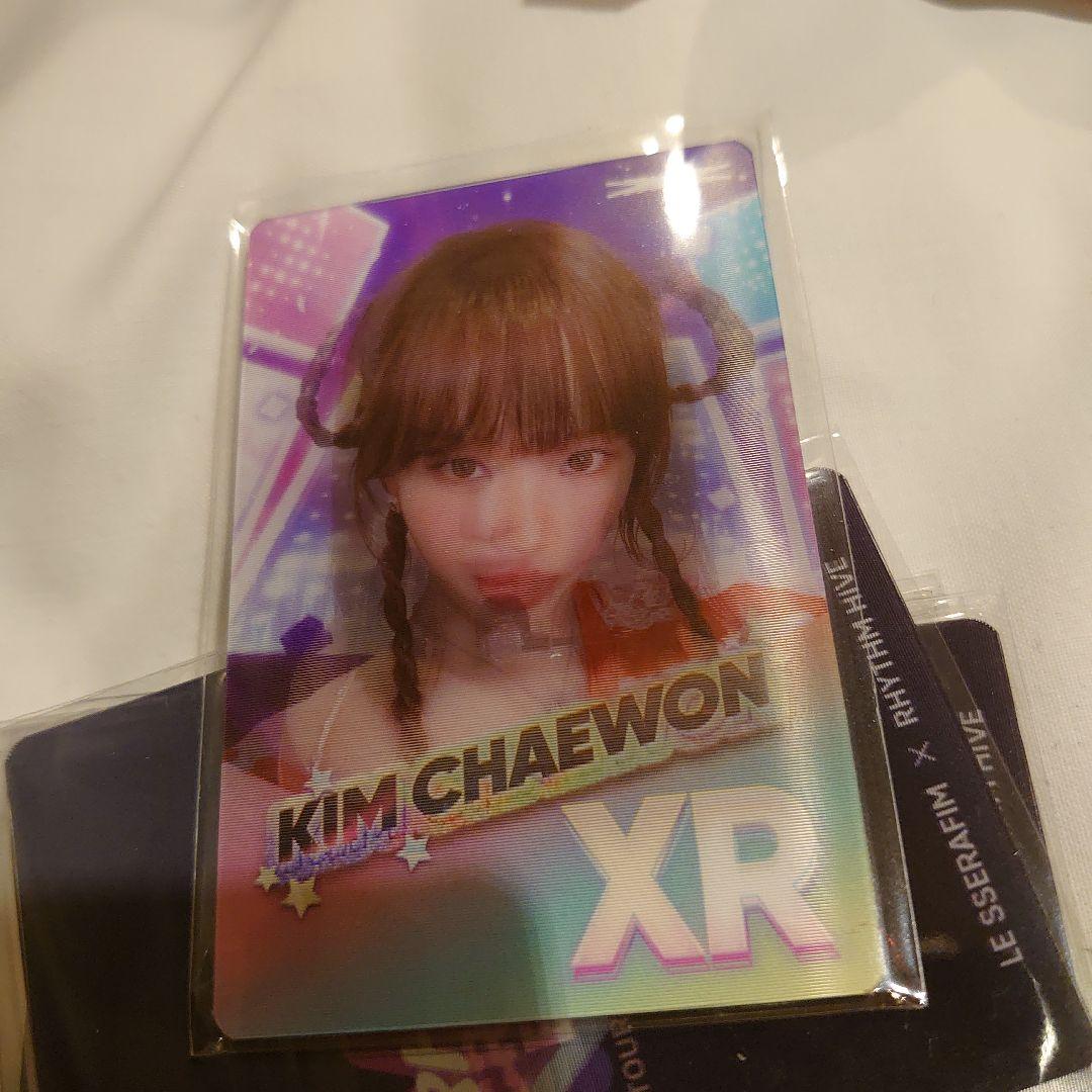 Le Sserafim チェウォン　東京ドーム　リズムハイブ　ラキドロ 1枚