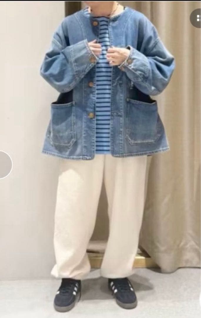 RNA-N J2149 ノーカラービッグカバーオール 新品未使用❣️