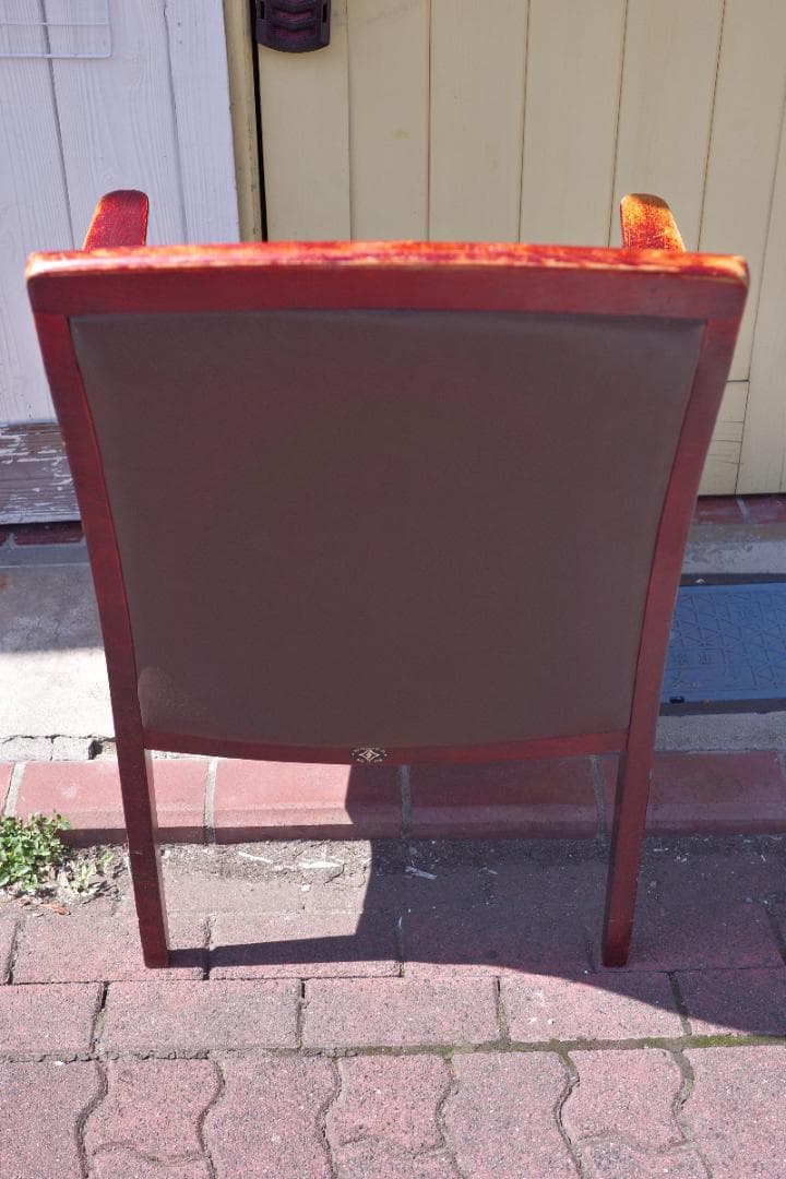 FUJI FURNITURE ヴィンテージ アームチェア二脚セット　自社便