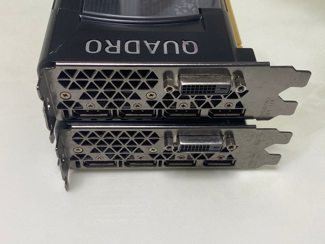 NVIDIA Quadro P6000 グラフィックボード 2枚セット