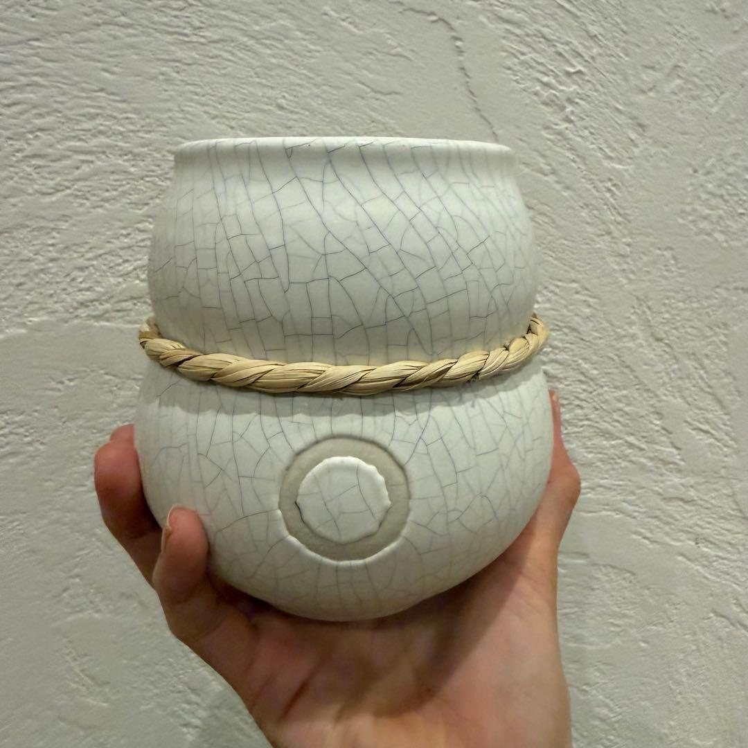 大人気 QUTOTEN. クトウテン 㘴 SOZORO ソゾロ 鉢 盆器 白