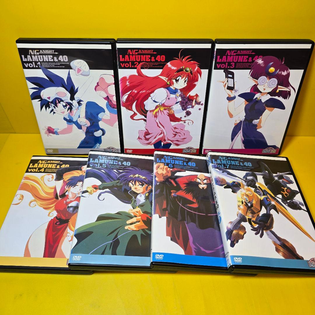 新品ケース交換済み　NG騎士ラムネ+VS騎士ラムネ　DVD全18巻セット