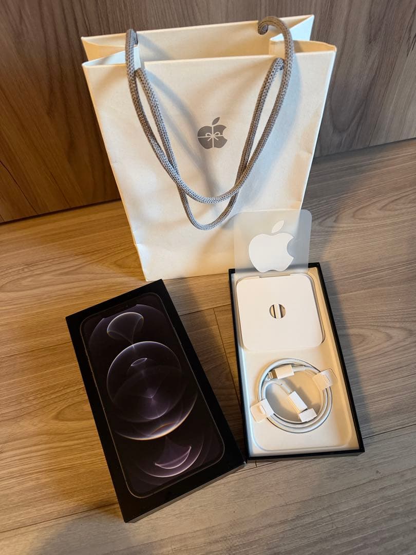 iPhone12ProMax 128GB パシフィックブルー　超美品SIMフリー