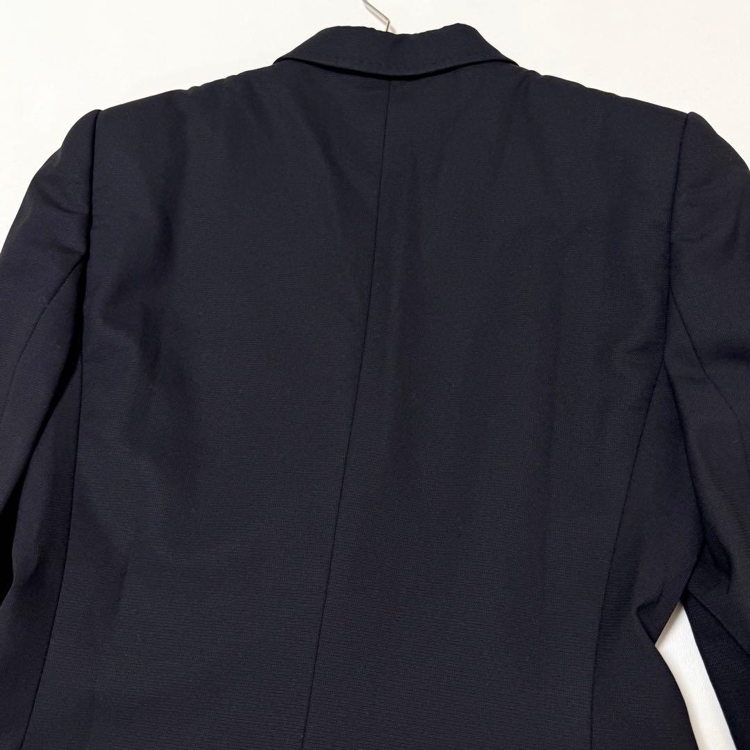 【ドルチェ＆ガッバーナ】レオパード柄テーラードジャケット（M）ブラック　シェイプ