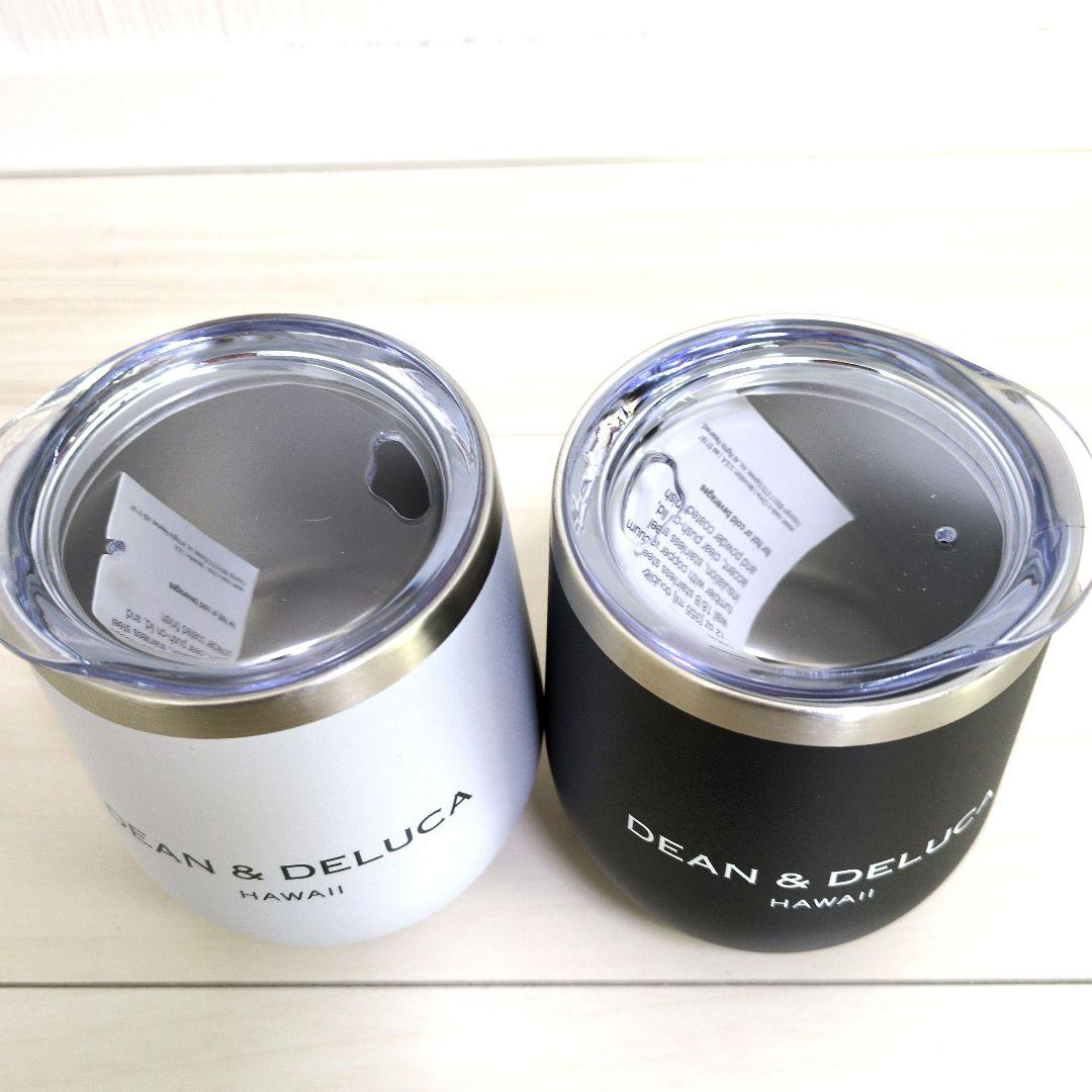 新品 ハワイ限定 DEAN&DELUCA ステンレスタンブラー 白黒 箱付 レア