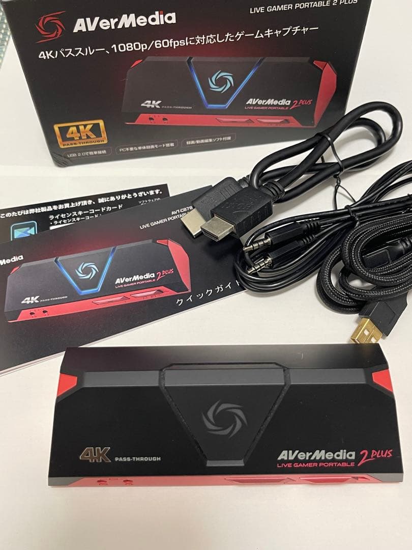 AVerMedia AVT-C878 PLUS 4K ゲームキャプチャー