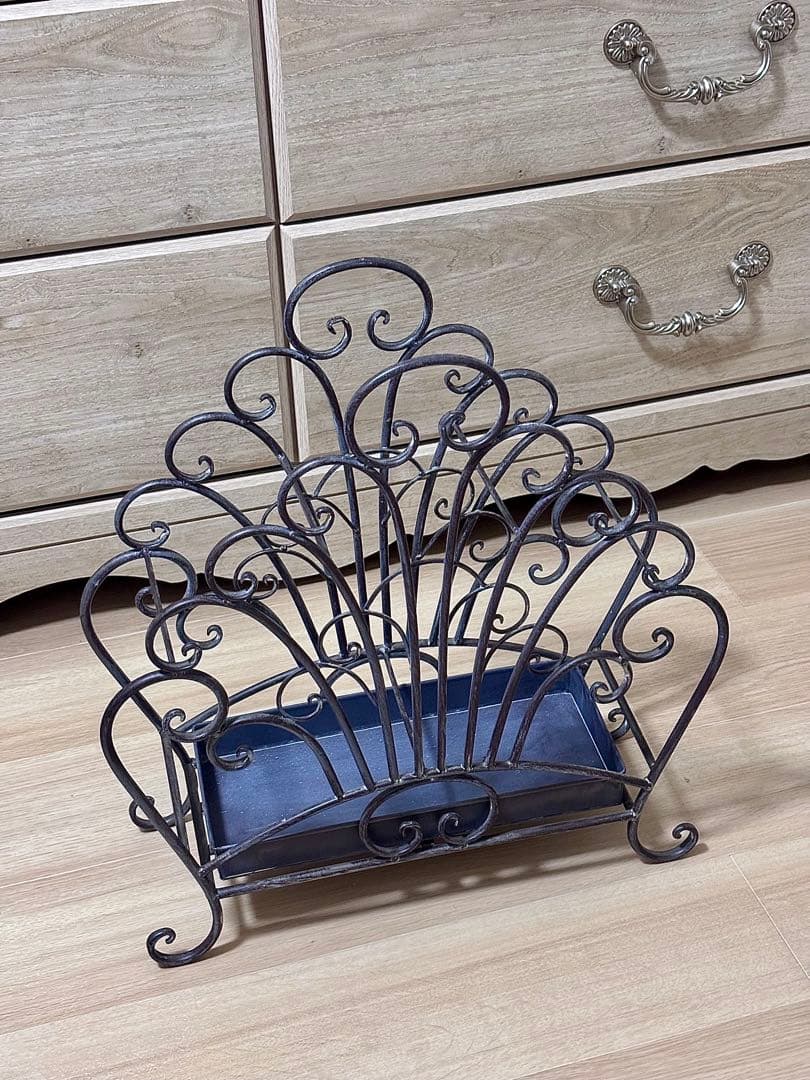 N.U.H Collection Fanラック　 アンティーク風多用途ラック