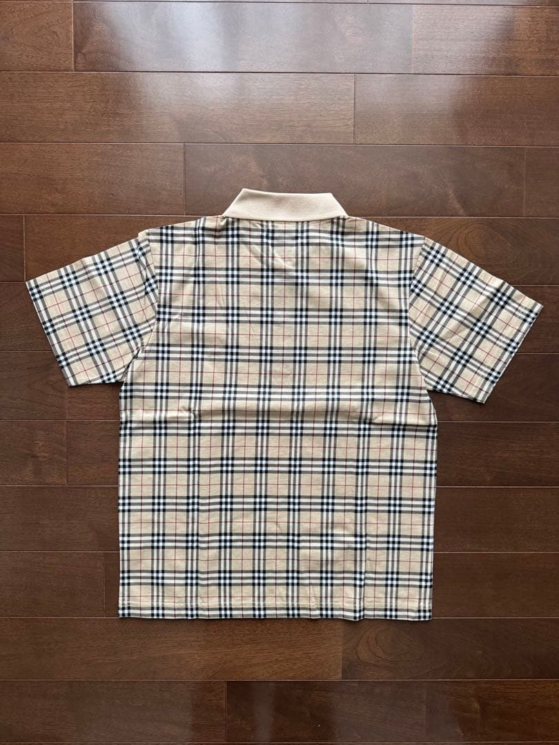 新品未使用タグ付き未開封 99-00's BURBERRYチェックポロシャツS