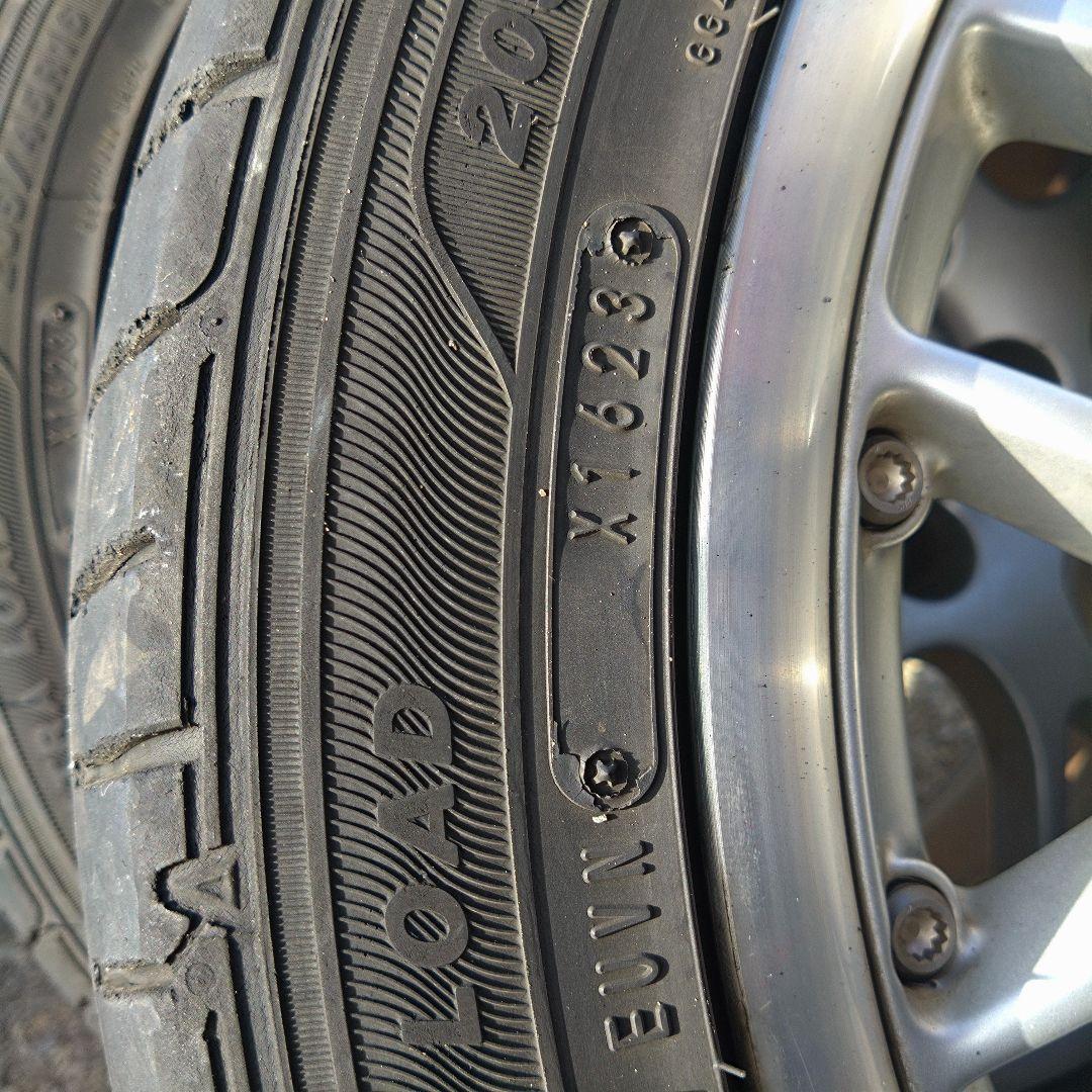 送料込 VW BBS 16インチ 4本ホイール＆タイヤセット PCD100 ポロ