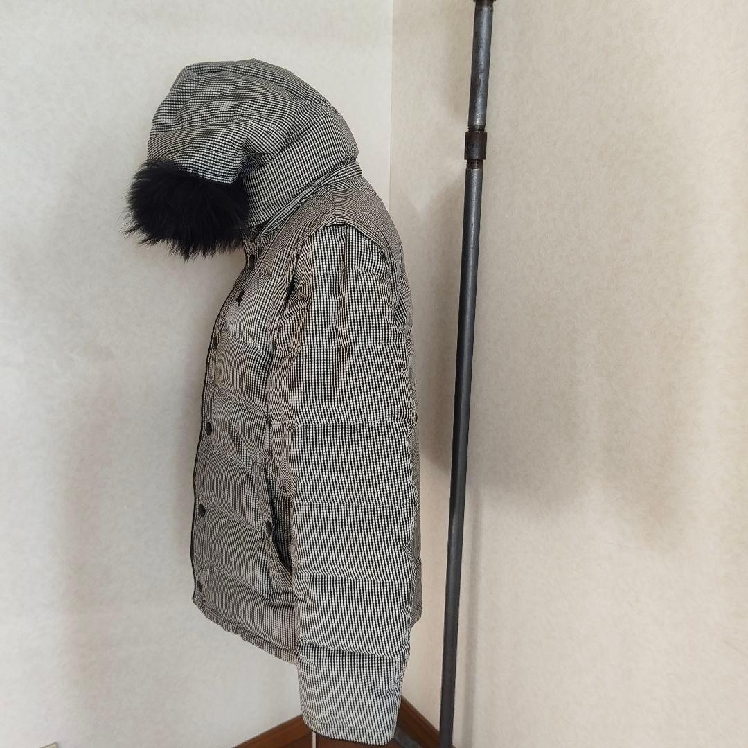 バーバリーブラックレーベル　ダウンジャケット/ベスト　フード着脱可 M