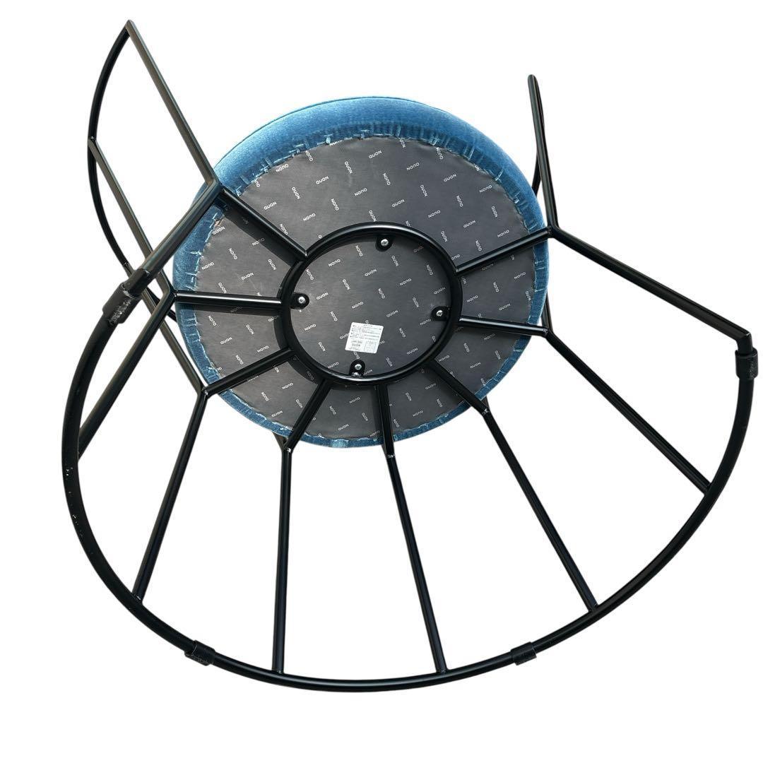 ✨送料込み✨ QUON クオン EPIZO エピゾ MBK スチールアームチェア