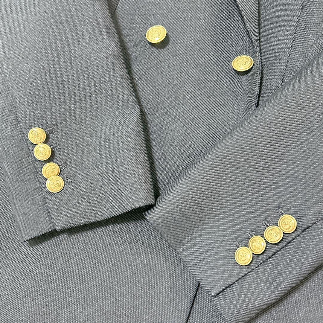 未使用級✨ ジャーナルスタンダードレリューム 紺ブレ ダブルブレスト 金ボタン