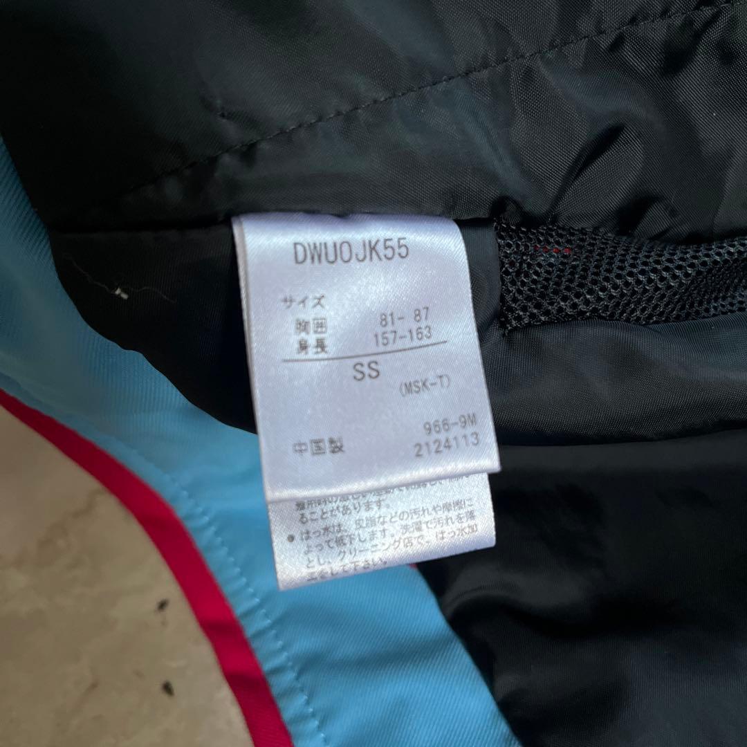 DESCENTE スキーウェアセット 赤/青ユニセックスssサイズ