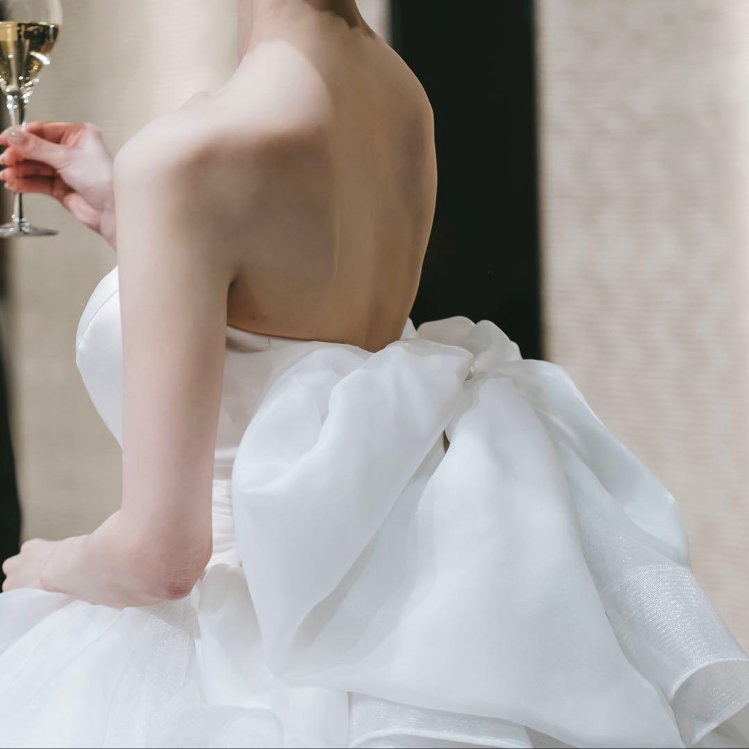 【D65】ブライダルブルーム ショートビスチェ ロングガードル