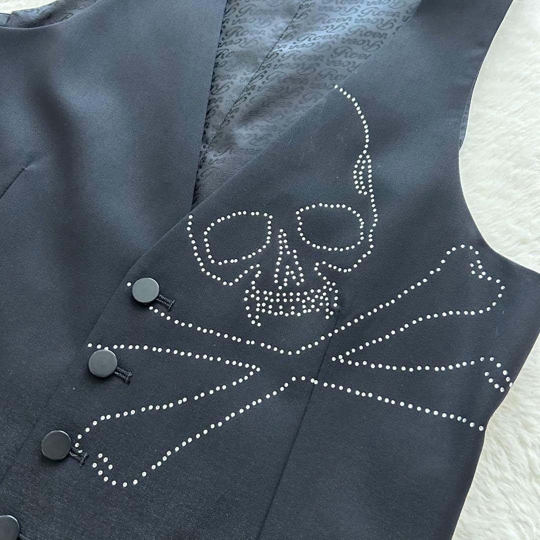 【美品】ロエン×セマンティックデザイン 4点セット 黒 スーツ セットアップ