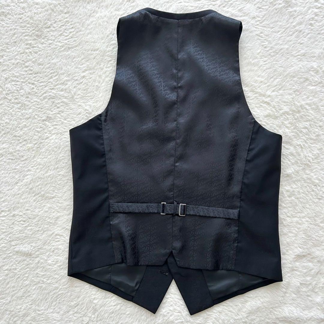 【美品】ロエン×セマンティックデザイン 4点セット 黒 スーツ セットアップ