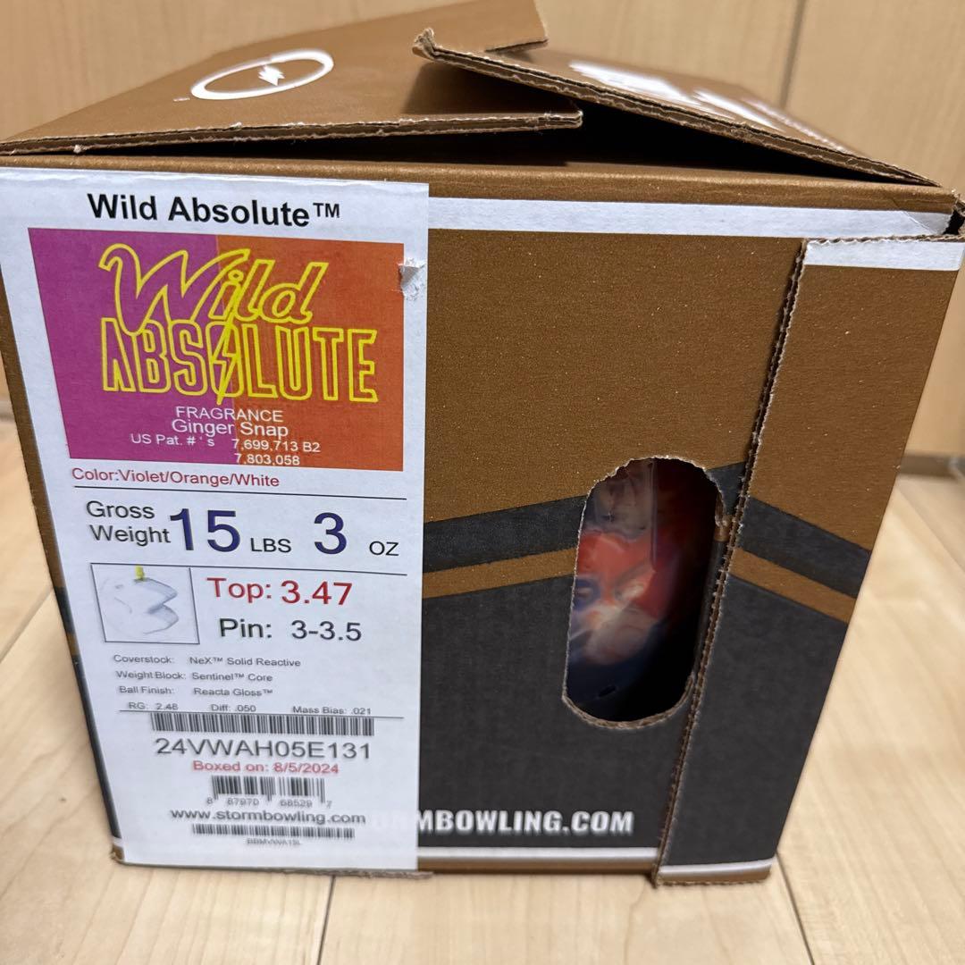 【新品未使用】STORM ストーム ワイルドアブソリュート 15ポンド