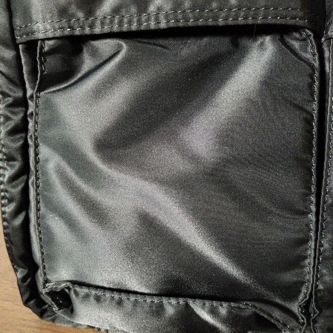 美品 PORTER ショルダーバッグ タンカー ブラック 2層式 Lサイズ