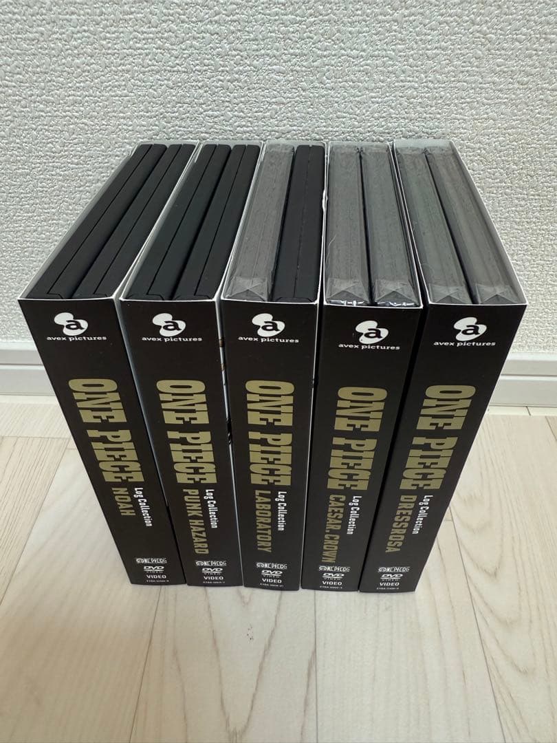 ワンピース　ログコレクション　DVD おまけ　新品　47個セット