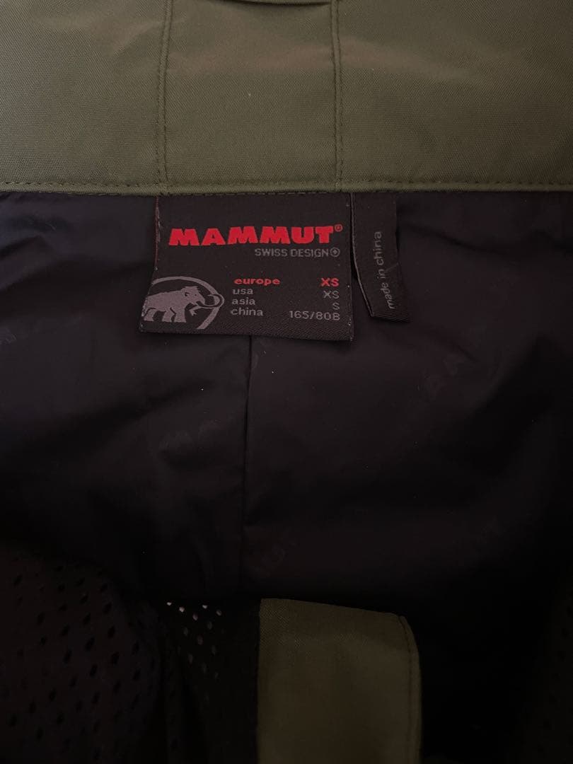 スキー MAMMUT drytech SHOWER Pants