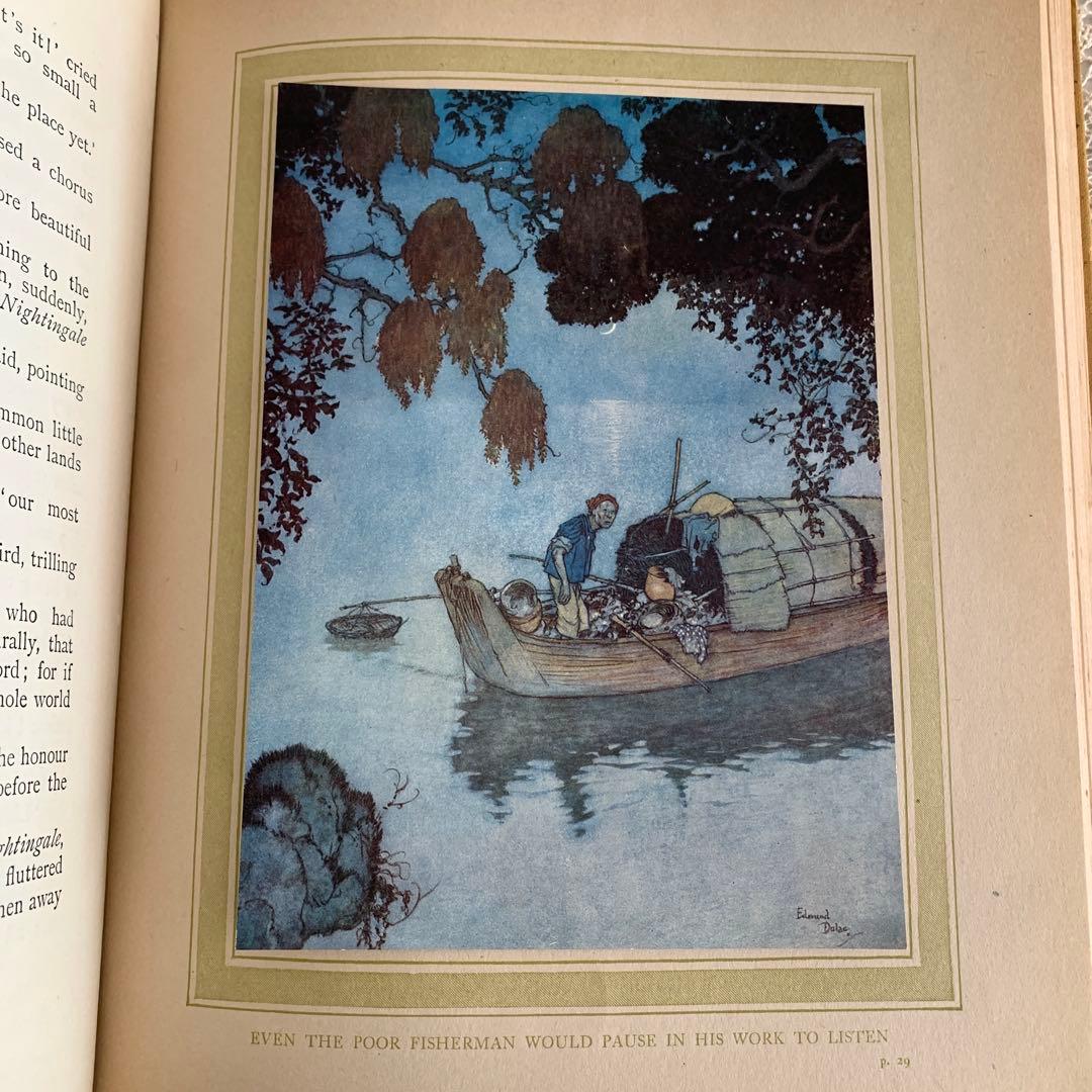 1915年デュラック稀少で美しいアンティーク古書　洋書　絵本　画集　児童書