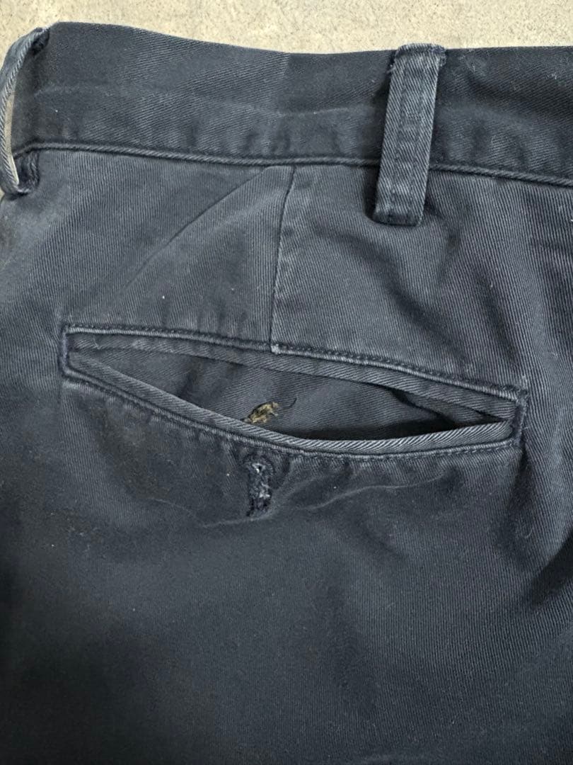 パンツ Ralph Lauren wide cotton chino pants W40