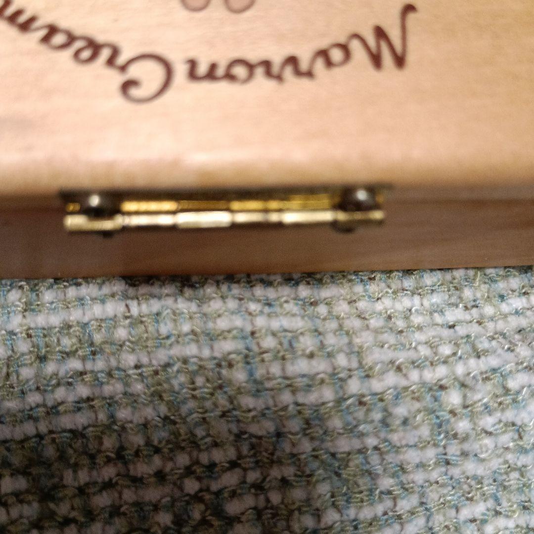 ❤❤❤宝物放出！レア！レトロ！Marron Cream 木製オルゴール　サンリオ