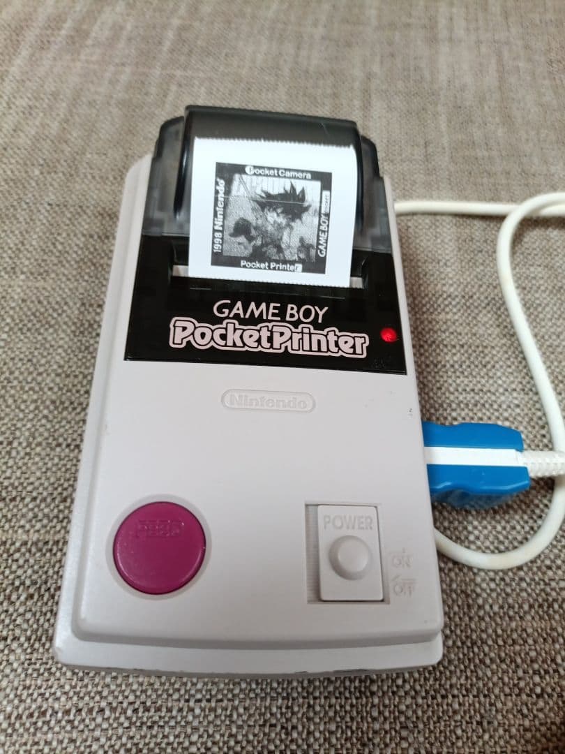 動作確認済　ゲームボーイ　プリンター　＆　トゲピーケーブル　おまけ付き