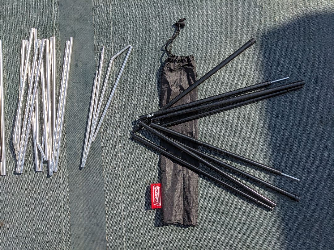 コールマン　ツーリングドーム/LX＋アルミポールほか