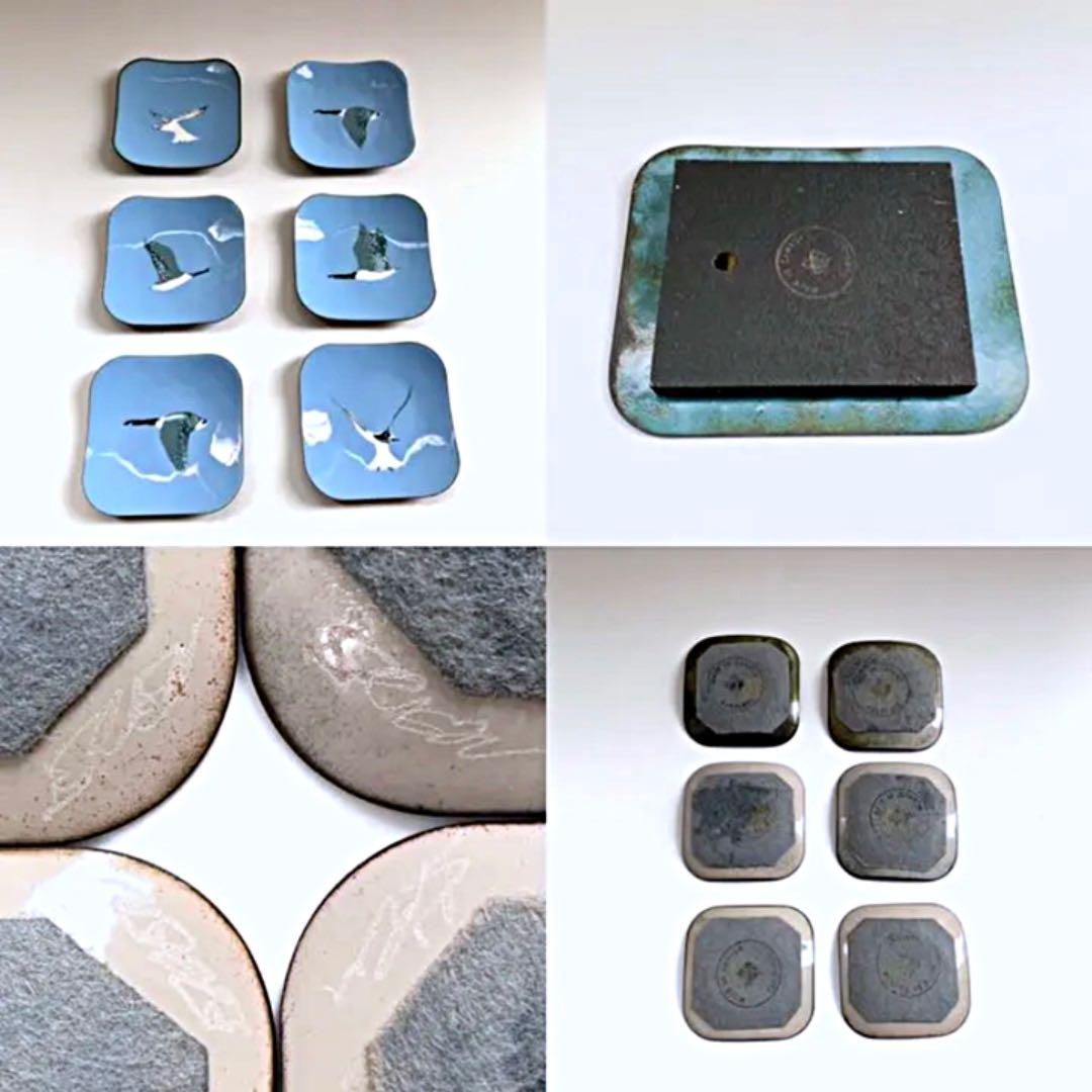 ✨希少作品✨絵皿✨MADE IN  FABRIQUE ✨7点SET✨