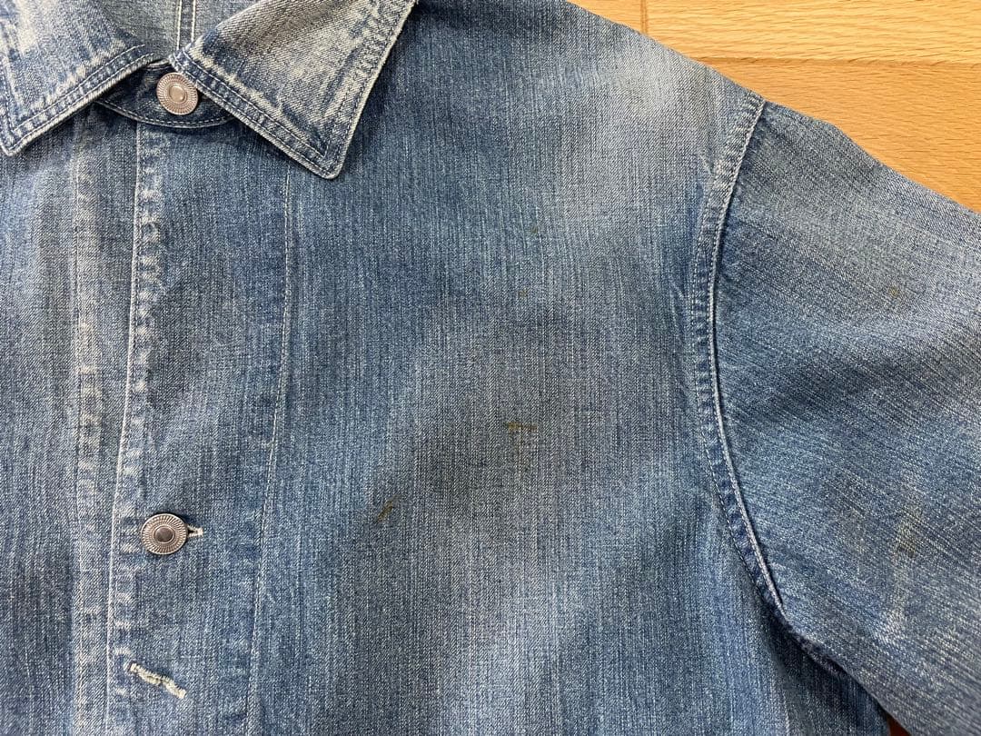 ジャケット・アウター A.PRESSE Unknown Vintage Denim Coverall