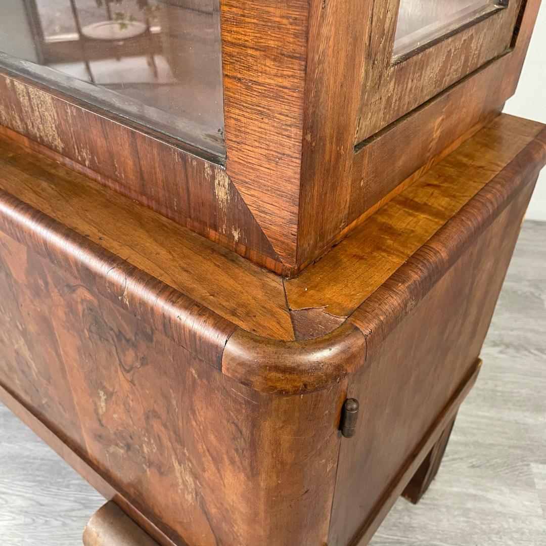 【最終値下げ】ディスプレイキャビネット アンティーク 家具 英国製 123A