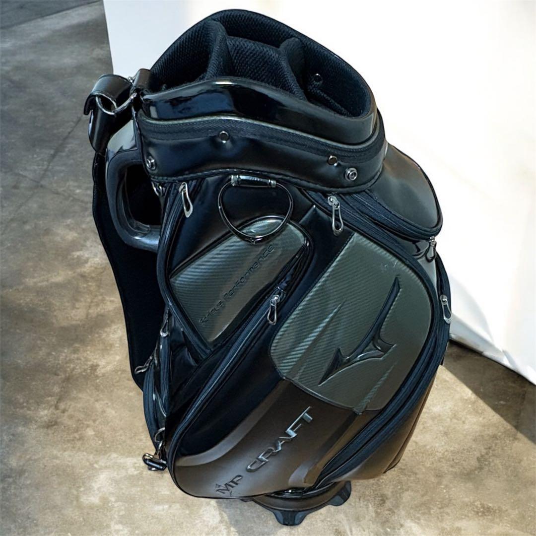 ミズノ MP CRAFT 3点式 アスリート　プロ使用　キャディバッグ　9.5