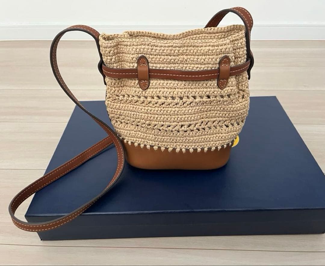 大人気POLO RALPH LAUREN：スモール バケット バッグ佐藤栞里さん