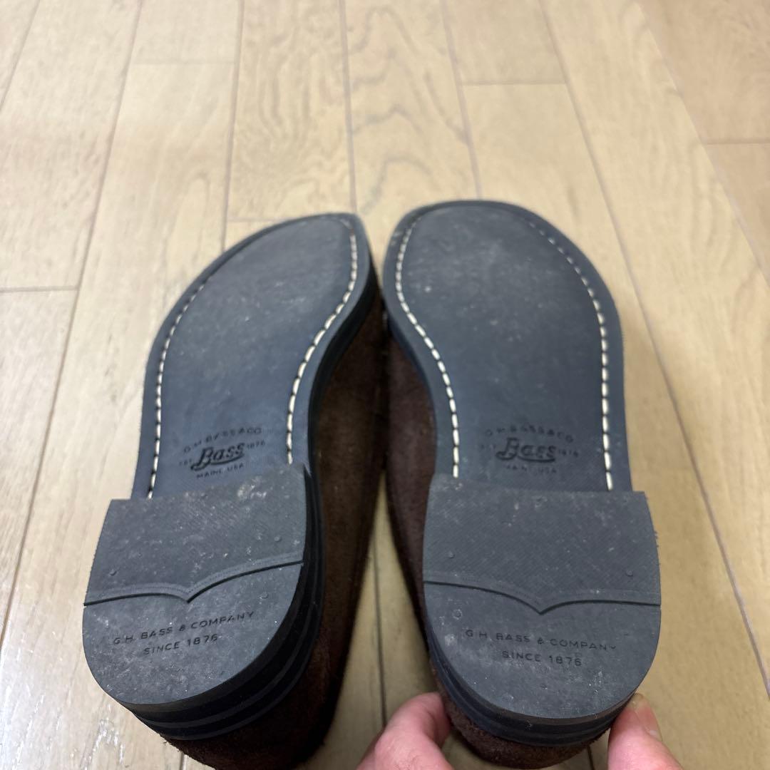 かーい　G.H.BASS weejuns ships別注　ローガンスエード