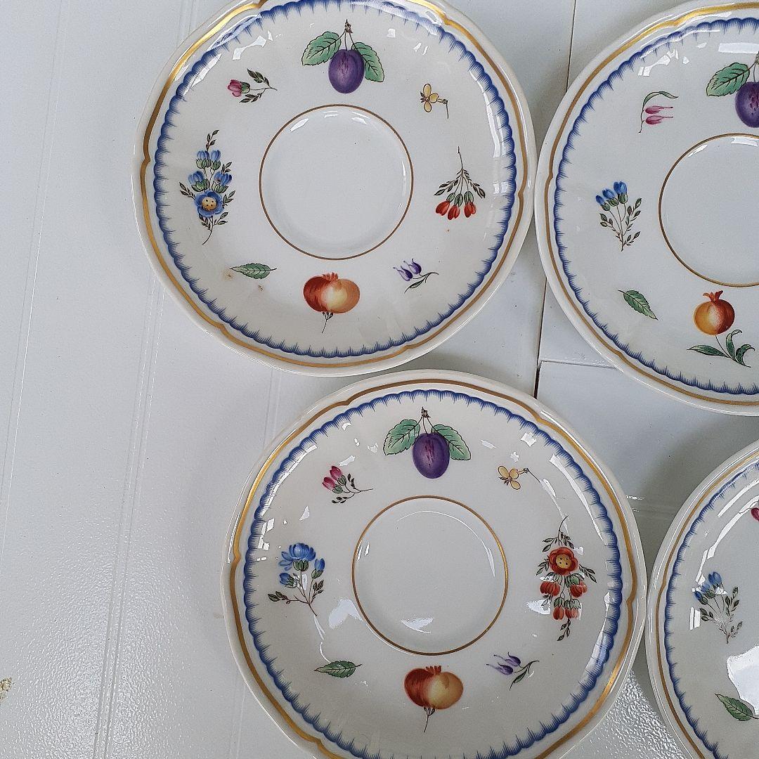 正規輸入　ジノリイタリアンフルーツ　 カップ&ソーサー6客揃え