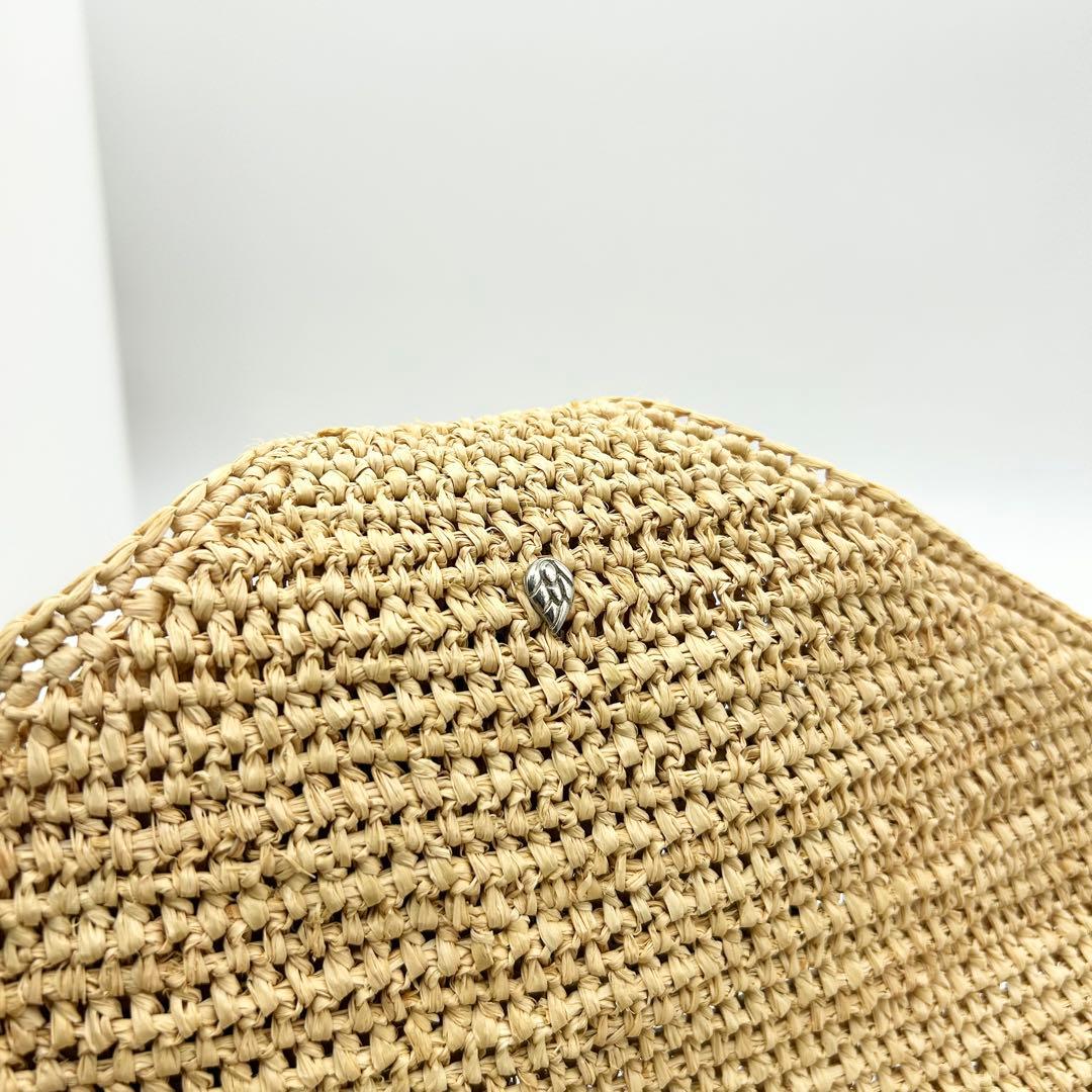 未使用級　ヘレンカミンスキー　ワンショルダーバッグ　カゴ　ラフィア　A4　肩掛け