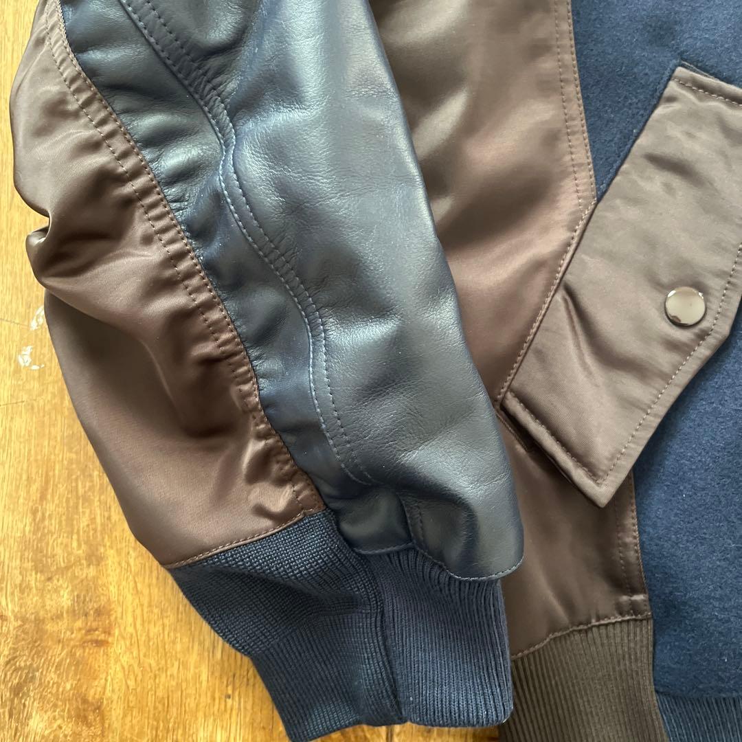 I*X様 Nike NSW redefined destroyer 袖レザージャ