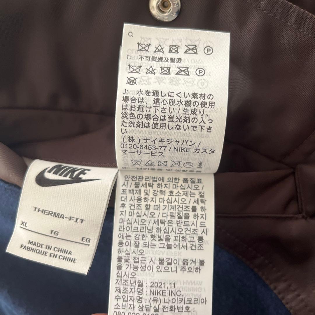 I*X様 Nike NSW redefined destroyer 袖レザージャ