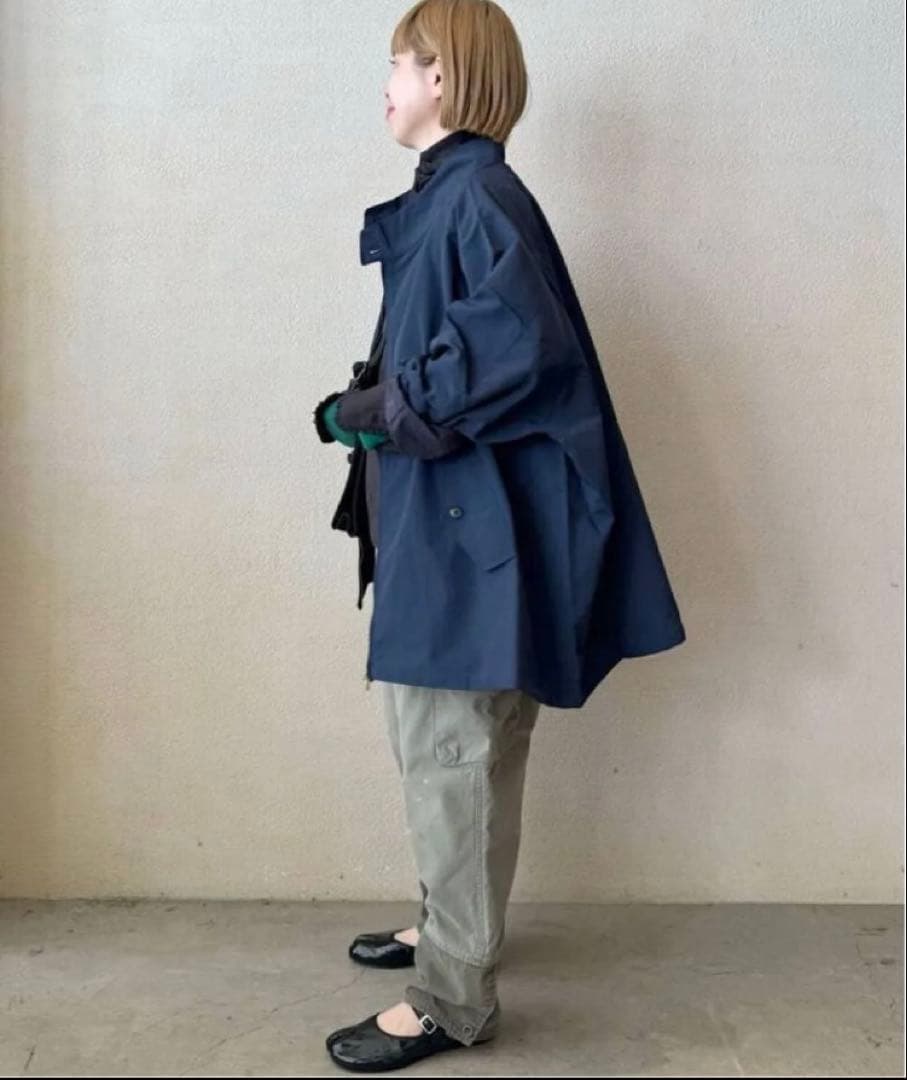 ジャーナルスタンダードラックス　バックサテン ミリタリーパンツ