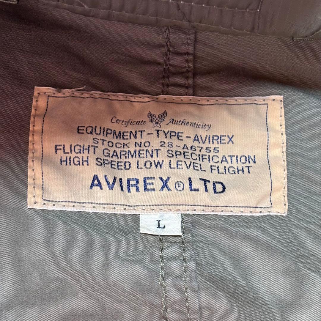 【美品】アヴィレックス M-65 フィッシュテール モッズパーカー ライナー付き