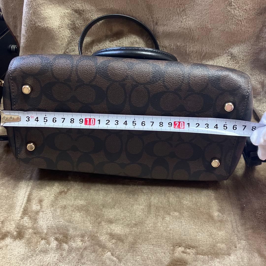 ゆ*き様 COACH ショルダーバッグ ブラウン