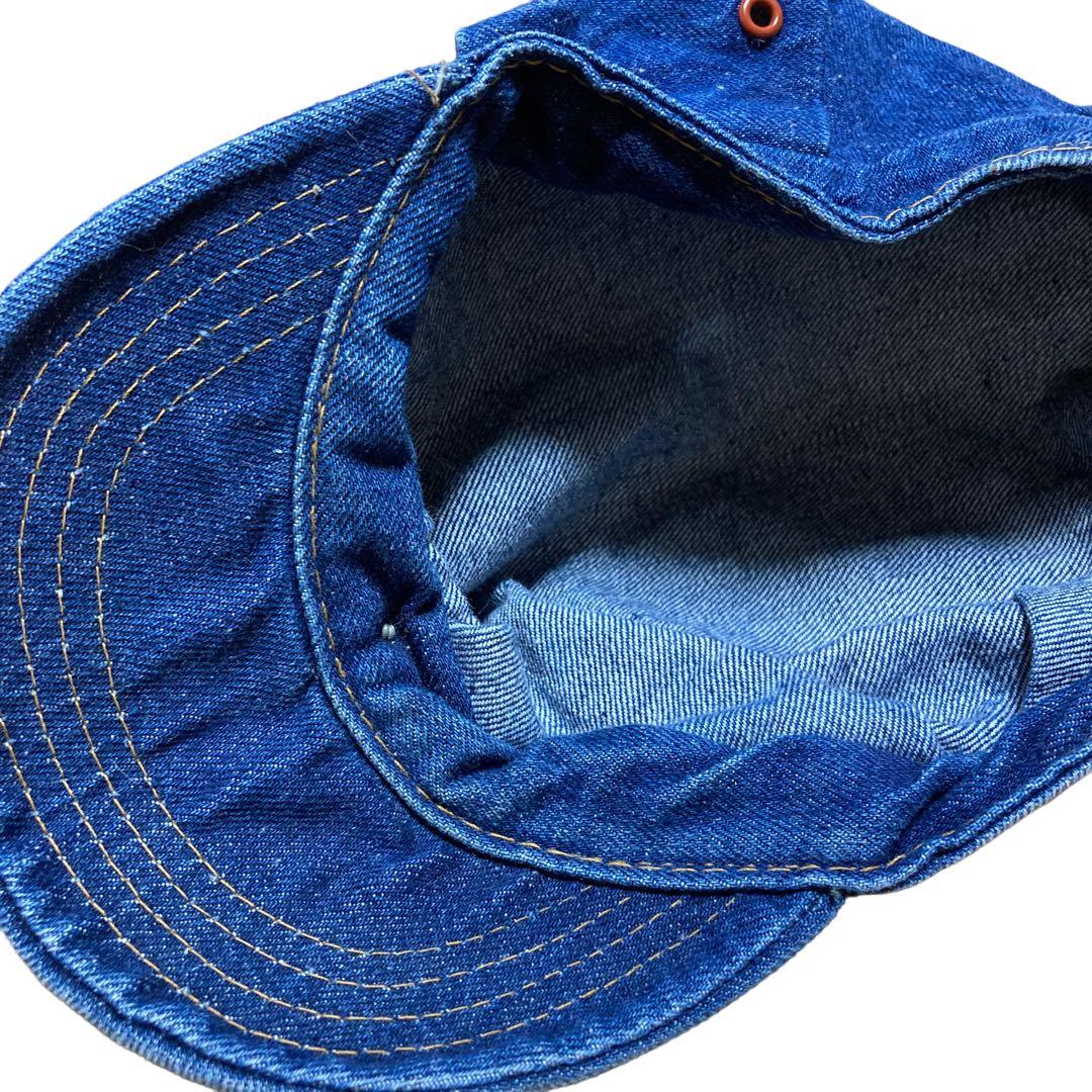 帽子 VINTAGE 70s Levi's denim hat orange tab