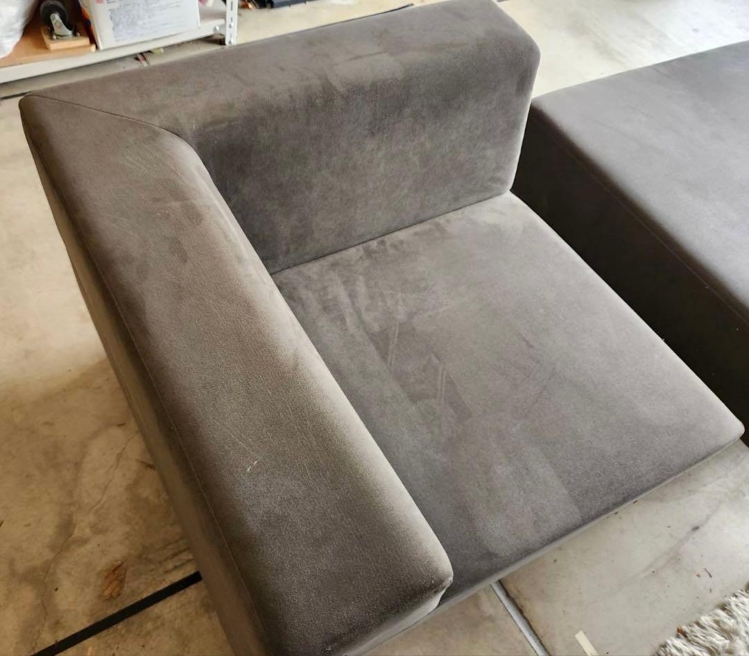 FLANNELSOFAフランネルソファ PIVOコーナーソファ+オットマンセット