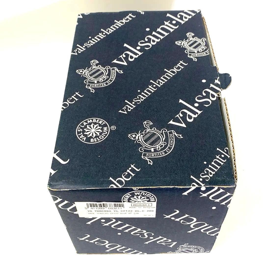 5147 美品 レア Val Saint Lambert 花瓶 クリスタル