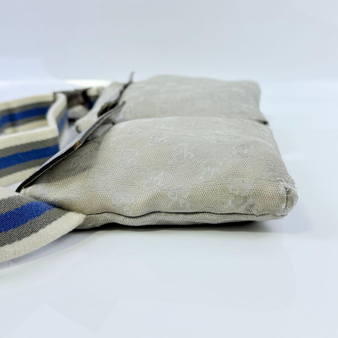 GUCCI グッチ シェリーライン ウエストポーチ GG バッグ